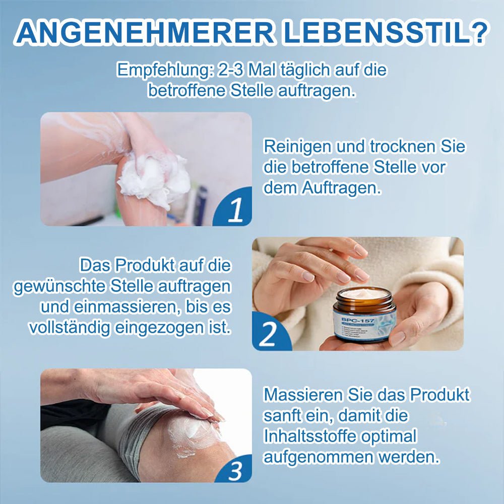 🇩🇪✨𝐟𝐥𝐲𝐬𝐦𝐮𝐬® 𝐁𝐏𝐂-𝟏𝟓𝟕 Gelenkheilcreme🦴Behandelt Arthritis, Neuropathie, Rheuma, Sportverletzungen und mehr🏆