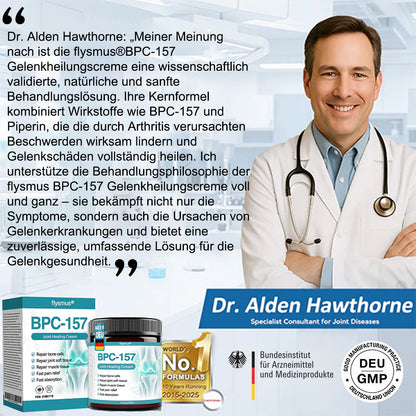 🇩🇪❤️𝐟𝐥𝐲𝐬𝐦𝐮𝐬® 𝐁𝐏𝐂-𝟏𝟓𝟕 Gelenkheilcreme🦴Behandelt Arthritis, Neuropathie, Rheuma, Sportverletzungen und mehr🏆
